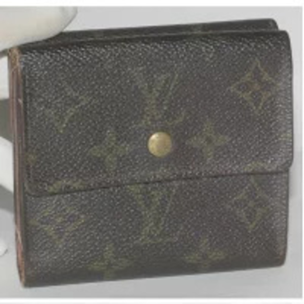 Louis Vuitton Monogram Double Snap Wallet